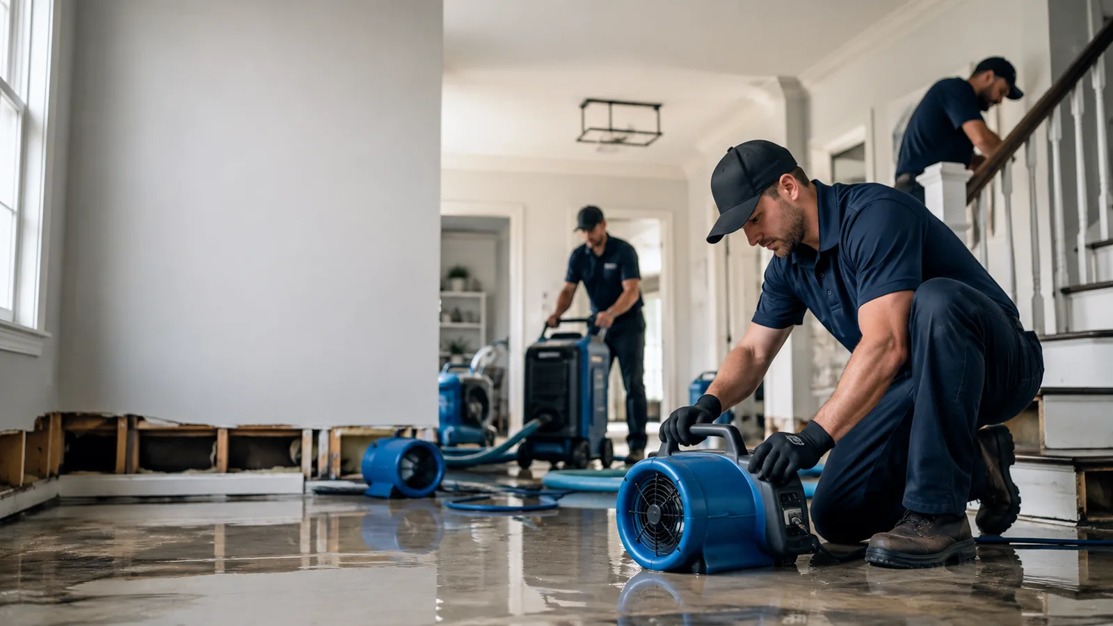 Water Damage Restoration in Wake Forest, NC near me
